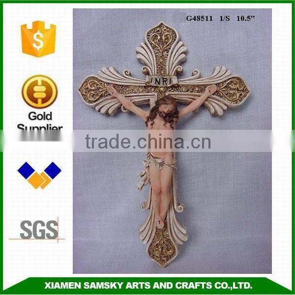 Hot Sales Resin Wall Antique Crucifix