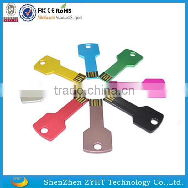 2015 christmas gift usb flash drive key chain colorful choice