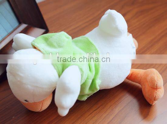 plush duck doll/yellow duck plush toy/wholesale big yellow duck for kids