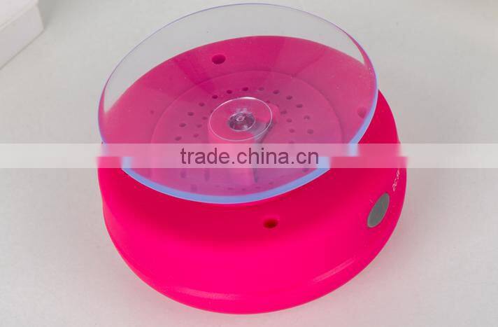 Hot sale Silicone Suctorial Waterproof Shower Bluetooth Voice Box