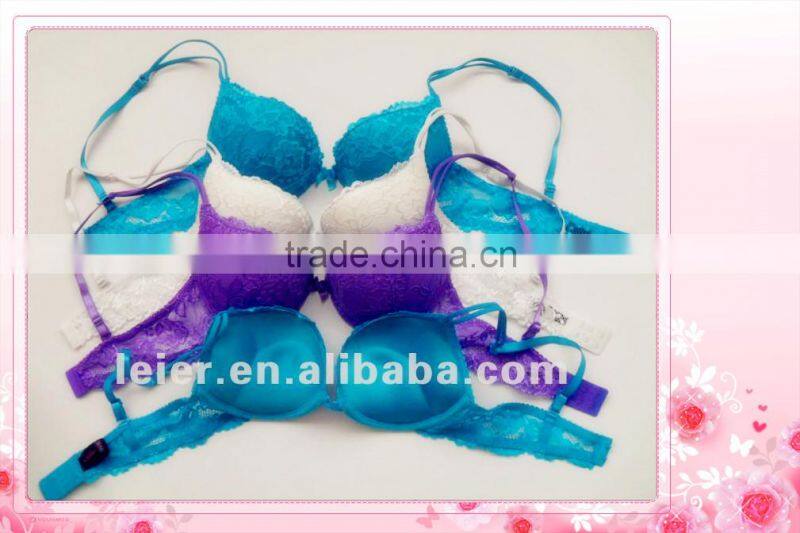 Fashion Lace Bras w/ Super Push-up Cups