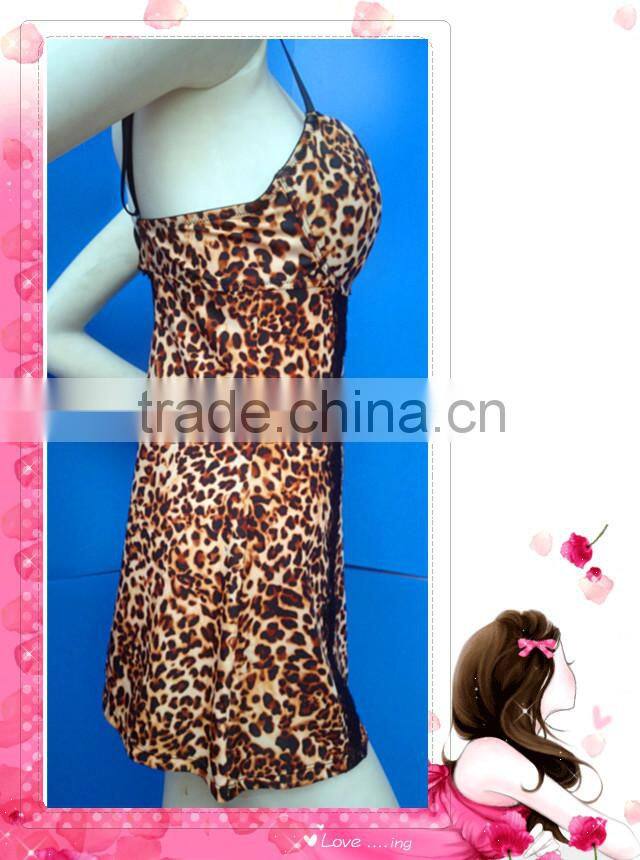 Sexy Animal Printed Lingerie, Sexy Babydoll