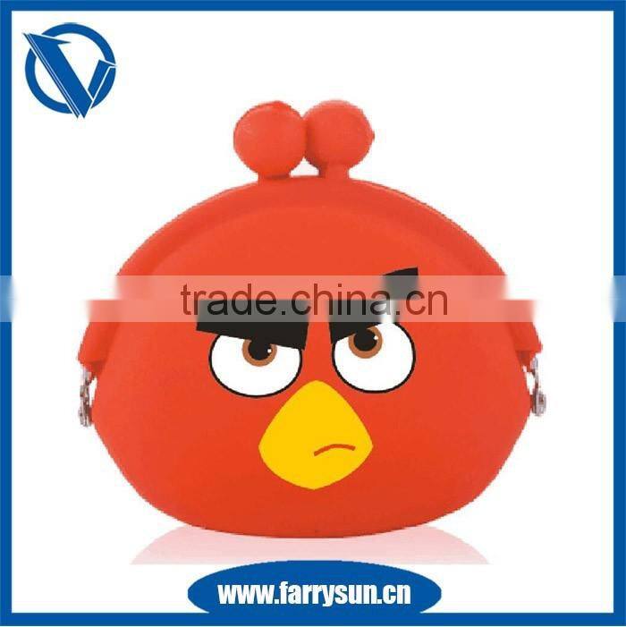 2016 The Birds green cork coin pouch