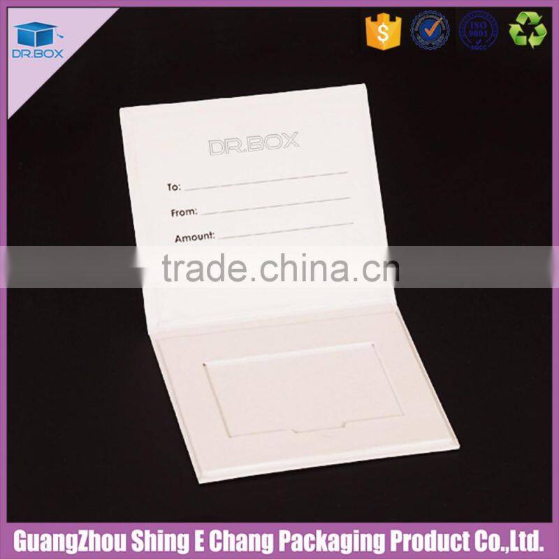 2016 new design business card box with factory price
