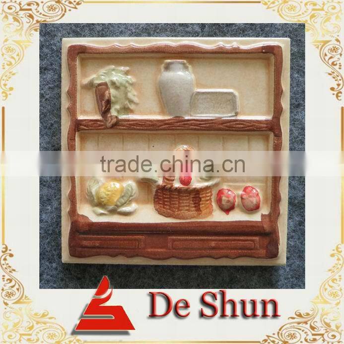 100X100mm Rustic Wall Flower Tile