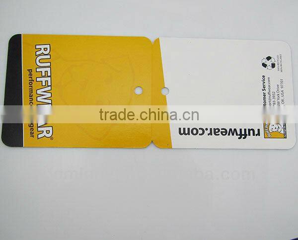 round corner folded paper cards