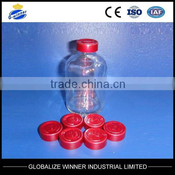 amber clear glass vials type ii type iii with crimp cap