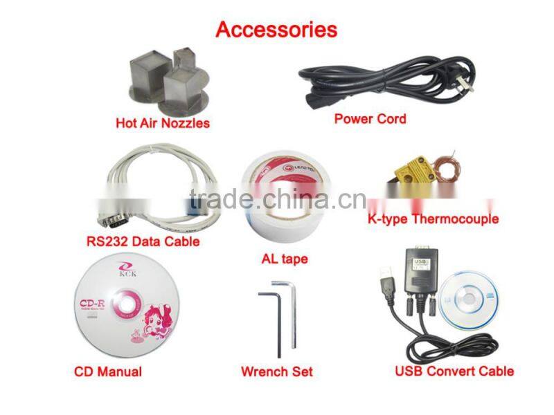 Hot sell LY HR6000 bga rework station/reballing station, hot air bga repair system, upgraded from IR6000