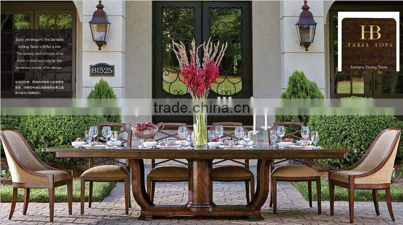 Tradition American dining furniture solid wood dining table and chair sets