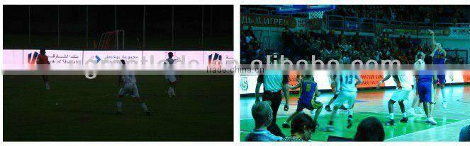 hot 2015 P16 outdoor RGB led stadium perimeter display in high quality