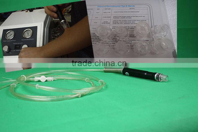 New arrival skin rejuvenation sprayer jet peel oxygen water machine with dermabrasion