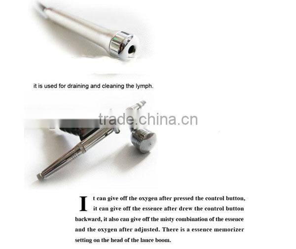 Stand skin rejuvenation/anti-aging inhale oxygen machine/oxygen therapy facial machine