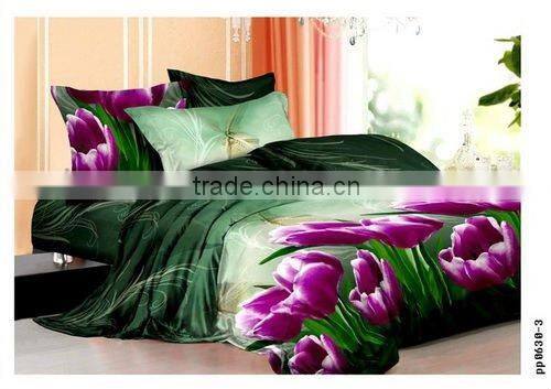 trade assurance 3pcs100% cotton 40x40/133x62 rotary printed fabric for bedding cover