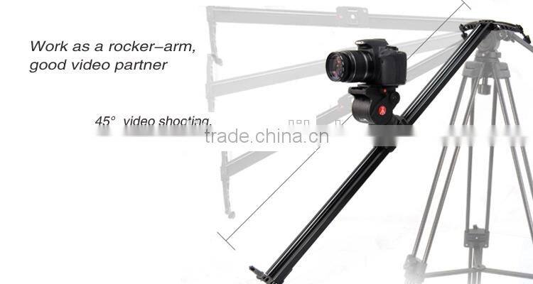 Commlite Camera Video Track Slider Video Stabilizer System with Ball-Bearing 120cm 48''