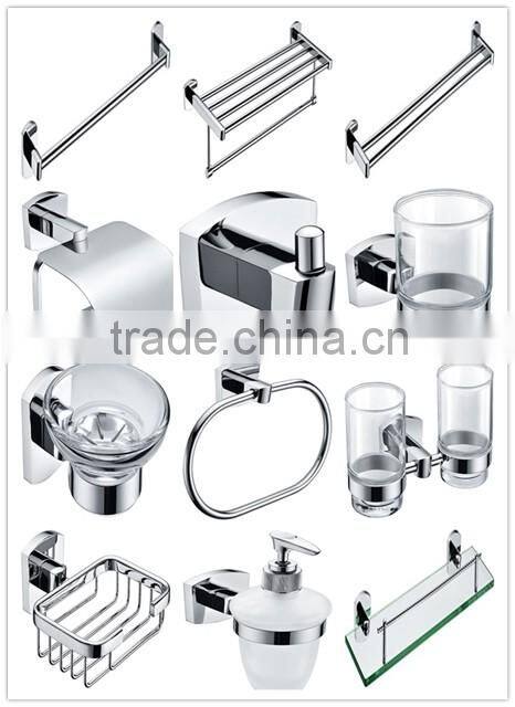 DEBO hot sell 7pc hotel Stainless Steel bothroom hoook