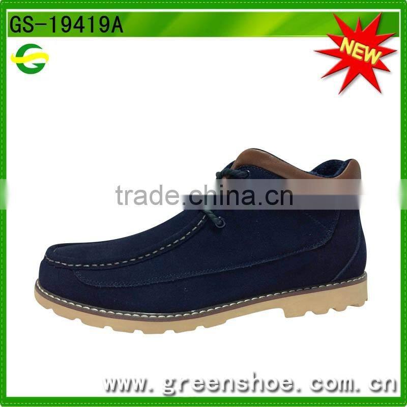 mid top suede leather dress shoes for men