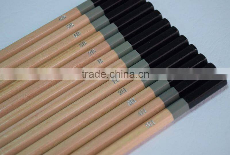 Nutural Wood Sketching Pencils; Artist Grade Wooden Sketching Pencils