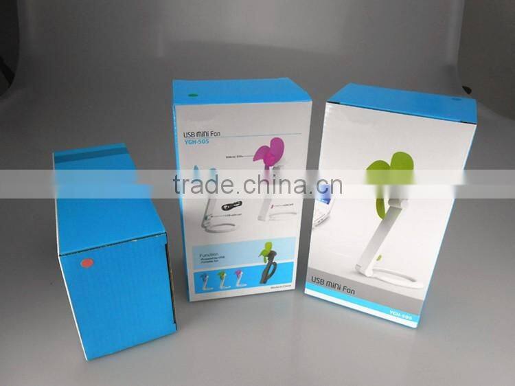 Factory Wholesale Promotional Foldable Universal Electric USB Mini Desk Fan