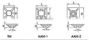 IWS Self-adhesive tie mounts