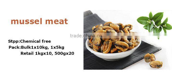 new arrival frozen chinese origin mussel
