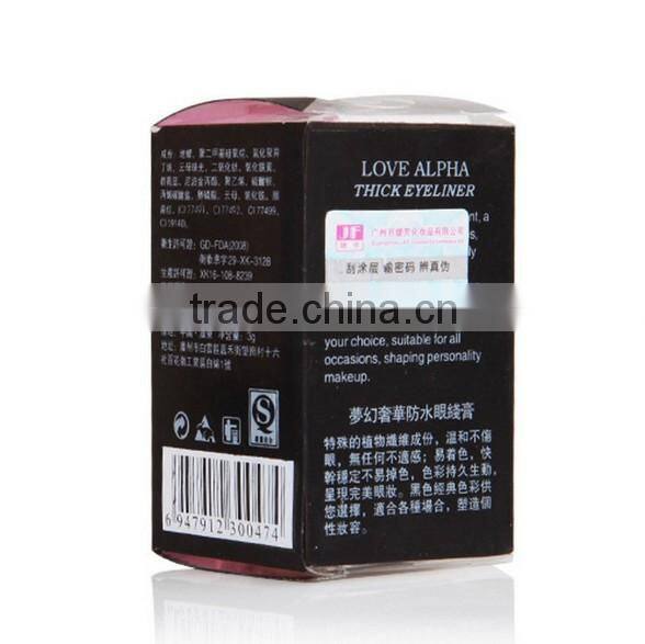 Love Alpha Dream Luxury waterproof eye liner 4 colors gel eyeliner new style eye liner