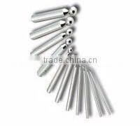 12pc Dapping Punch Set Size 1-12 Jewelry Bead Ring Craft Tool Metal Punches New