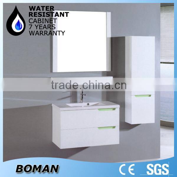 high quality plastic round bathroom vanity furniture cabinet