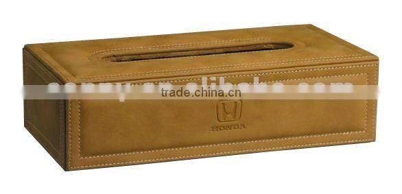 Handmade car facial tissue box