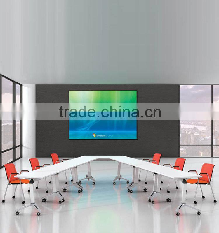 small meeting table folding wood office table