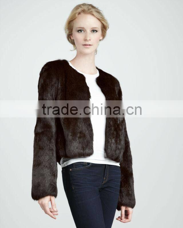 RBT13007 rabbit fur coat,jacket,vest