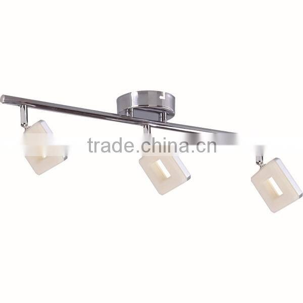 integrated plastic ceiling LED spot lights 3*5W 1200LM BSCI