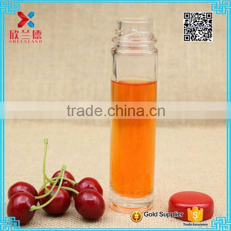 65ml Personal small Perfect Wide Mouth Glass Drinking Bottles With tin Lids