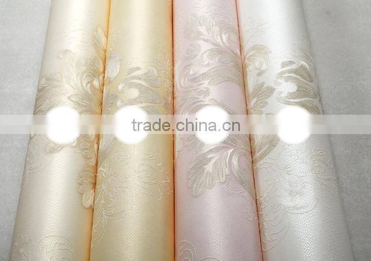 modern fashion wallpaper european style flock wallpaper