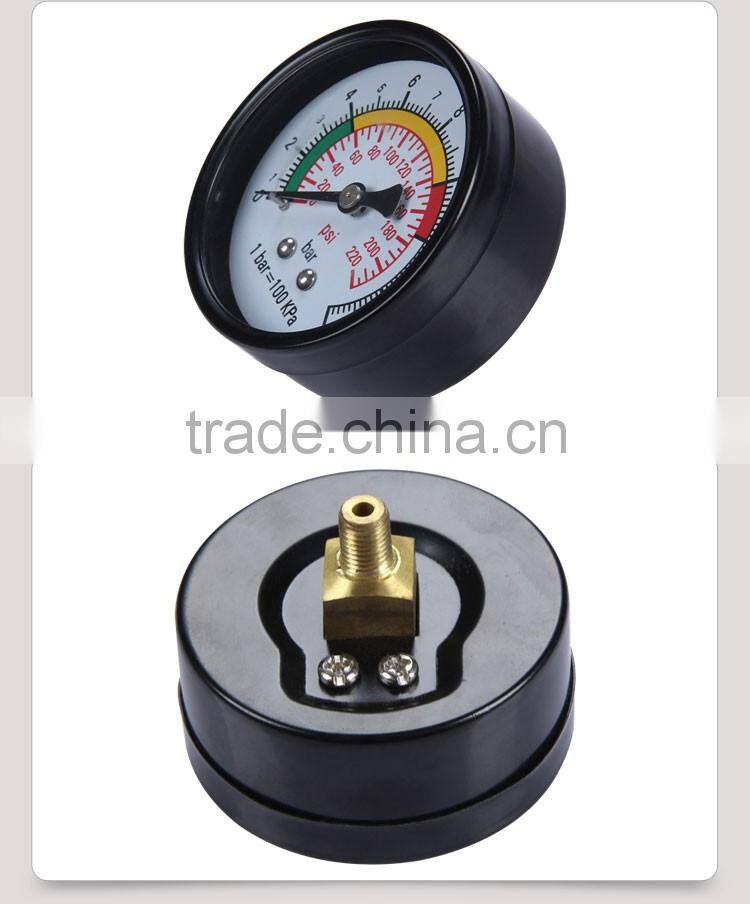 2.5 Inches Booted Tire Pressure Gauge