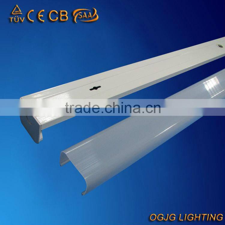 Single led strip bar light fixture t5 tube batten lighting