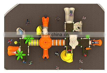 Round top LLDPE plastic amusement park equipment