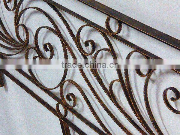 Top-selling modern galvanized cast iron railing design