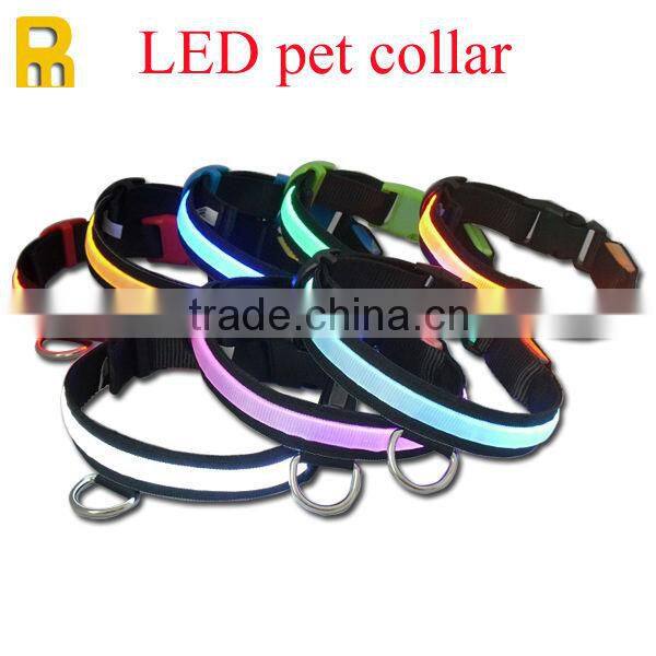 LED light dog collar