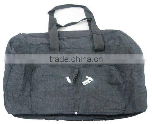Microfiber Foldable travel luggage bag