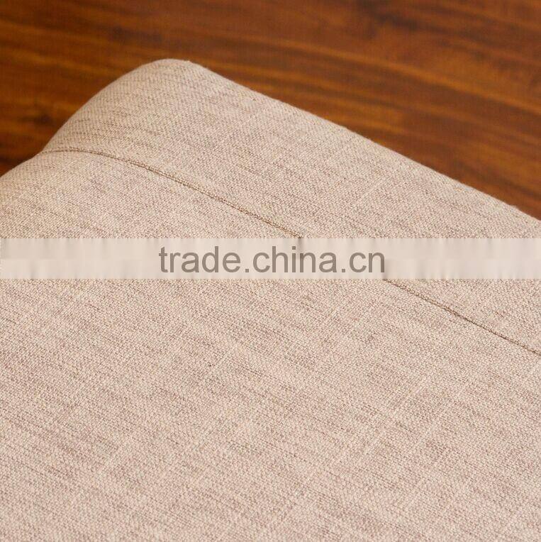 New design comfortable fabric sofa chair with ottoman