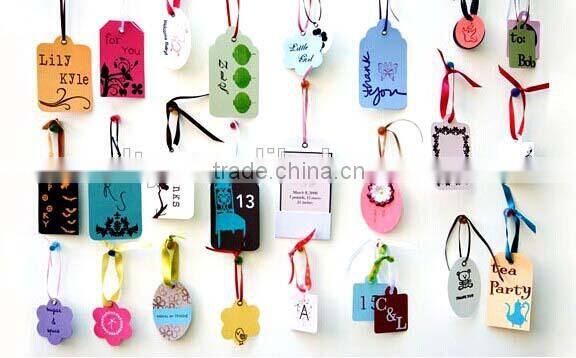 screen printing airline paper baggage tag (M-HT133)