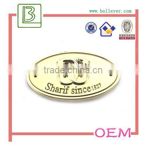 bag plate metal accessories for bags