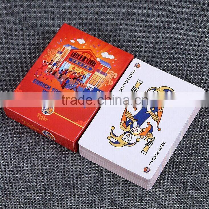 Quality Authentic 2016 New Luxury 24K Gold Foil Playing Cards Game advertising poker magic cards ---DH20741
