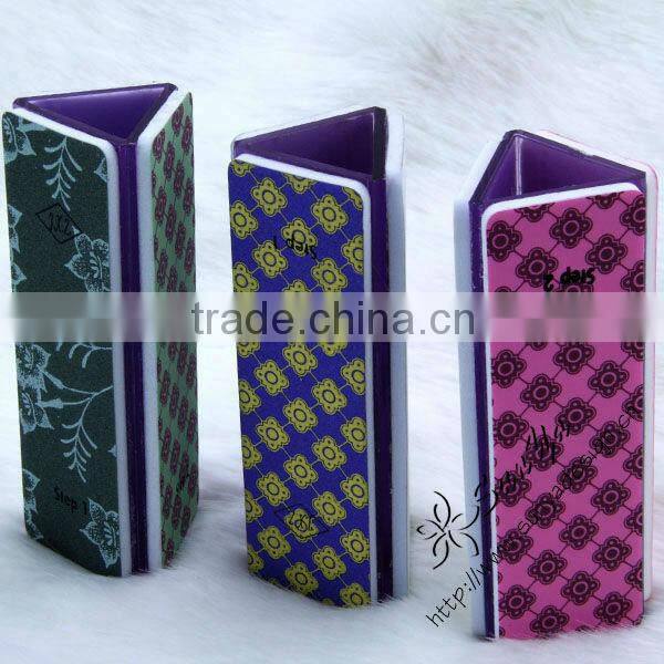 Professional 6 way nail buffer block