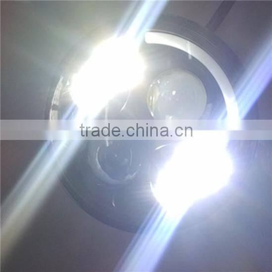 5.75Inch Motorcycle Led Headlights Projector Daymaker Replace Hid Kit For Harley