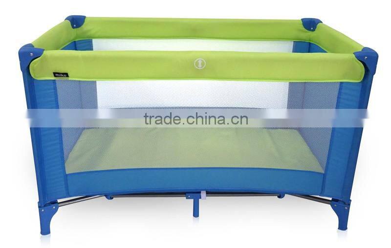 Portable Baby Child Travel Cot 2-in-1 Infant Playpen Bed Bassinet