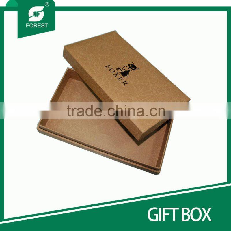 2015 POPULAR BROWN CARDBOARD GIFT BOXES FOR PACKING SCRAF WITH HIGH QUALITY