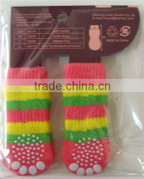 dog scratch prevention pet sock anti-slip socks
