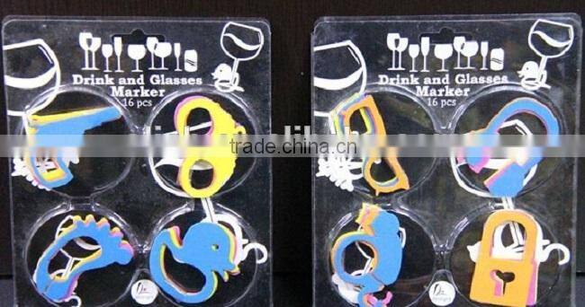 Creative EVA Drink and Glass Bottle Neck Marker