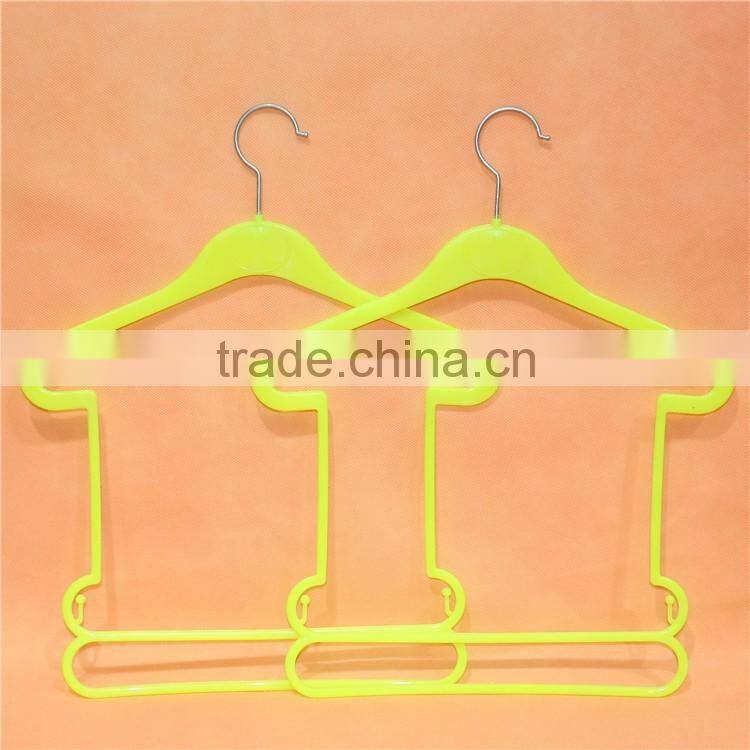 Plastic children clothes hanger for baby clothes